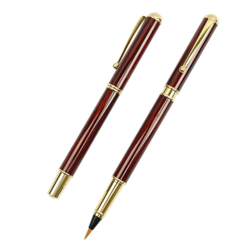 Artibetter 1 Satz Füllerbürste Wieder Auffüllbar Bausatz Stifte Für Kunstpinselstifte Brunnen Pinselstift-set Kalligraphie- Füllfederhalter-kit Rostfreier Stahl von Artibetter