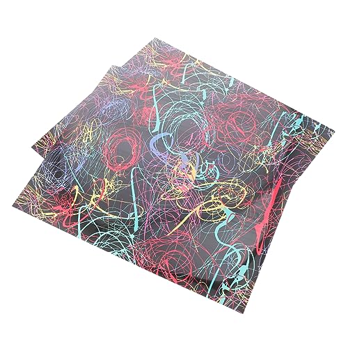 Artibetter 2 Stück Wärmeübertragungsfolie für Selbstgemacht T-Shirt Design Heißtransfer Vinyl Folie Stoff Transferfolie für Kleidung Einfache Anwendung für Bastelprojekte von Artibetter