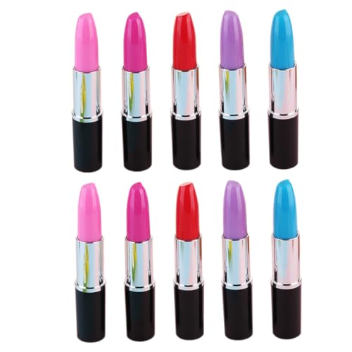 Artibetter 1 Satz Kugelschreiber Schreiben Kreativer Schilderstift Stift in Lippenstiftform Schöner Schilderstift Studenten Stift Zeichenstift Der Schule Plastik 15 Stück von Artibetter