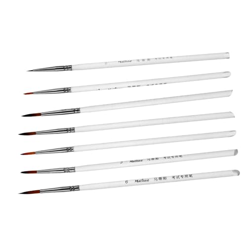 Artibetter 1 Satz Malstift Set Zahlen Miniatur Pigment Aquarell Feine Details Pinsel Kunstpinsel Kleiner Pinsel Detailpinsel Set Kleiner Detailpinsel Nylonwolle 11 Stück von Artibetter