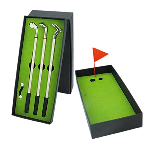 Artibetter 1 Satz Mini Golf Kugelschreiber Set Desktop Golf mit Golfstift für Büro und und Freunde Artibetter 1 Satz Mini Golf Kugelschreiber Set Desktop Golf mit Golfstift für Büro und und Freunde von Artibetter