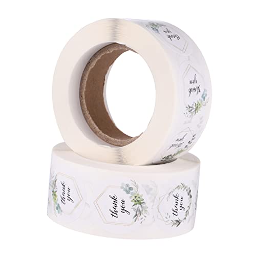 Artibetter 1 Satz Selbstklebende Dankeschön Aufkleber Für Backwaren Pro Bunte Diy Etiketten Für Und Dekorationen 2rollen von Artibetter