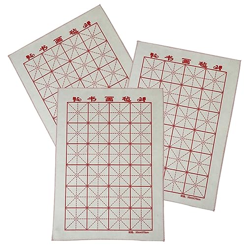 Artibetter 1 Satz Teiliges Filz Tischset Mit Gittermuster Dicke Kalligraphie Schreibunterlage Rutschfeste Filzmatte Für Studium Malerei Und Chinesische Schreibübungen 3 Stück Artibetter 1 Satz Teiliges Filz Tischset Mit Gittermuster Dicke Kalligraphie Schreibunterlage Rutschfeste Filzmatte Für Studium Malerei Und Chinesische Schreibübungen 3 Stück von Artibetter