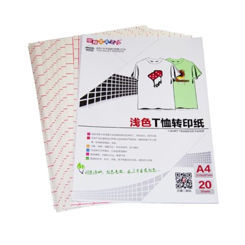ARTIBETTER 1 Satz Transferpapier Für T Shirts Langlebiges Sublimationspapier Für Baumwolle Hohe Farbintensität Und Transferrate Für Personalisierte Textilien 10 Blatt von Artibetter