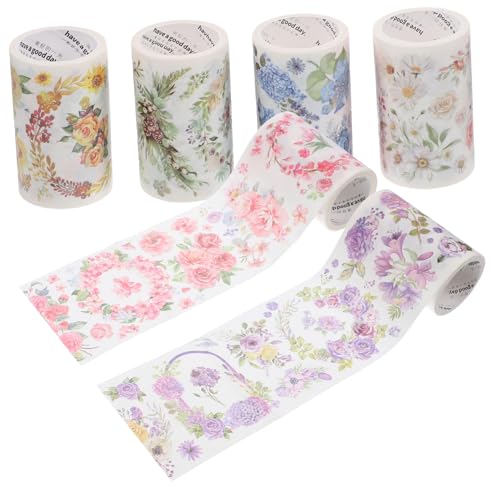 Artibetter 1 Satz Washi Tape Dekorativ Farbiges Papierband Klebstoff Multifunktionales Klebeband Farbiges Klebeband Washi-tape Dünn Ästhetisches Washi-tape Japanisches Papier 6rollen Artibetter 1 Satz Washi Tape Dekorativ Farbiges Papierband Klebstoff Multifunktionales Klebeband Farbiges Klebeband Washi-tape Dünn Ästhetisches Washi-tape Japanisches Papier 6rollen von Artibetter