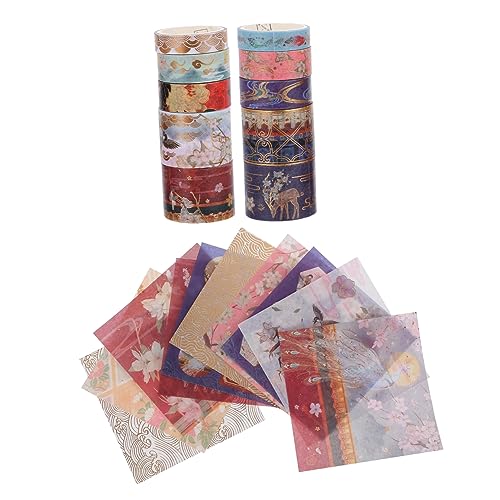 Artibetter 1 Satz Washi Tape Set Dekoratives Klebeband mit Aufkleber für DIY Scrapbooking Handgefertigte Journals und Projekte für und Bastelideen von Artibetter