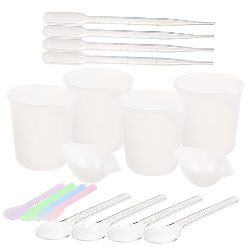 Artibetter 1 Satz Werkzeugset zum Mischen von Epoxidharz Messbecher Tasse Werkzeug Harzwerkzeugset DIY Harzwerkzeug Harz liefert Schmuckwerkzeuge Harz formt Schmuck Plastik Wiederverwendbar Artibetter 1 Satz Werkzeugset zum Mischen von Epoxidharz Messbecher Tasse Werkzeug Harzwerkzeugset DIY Harzwerkzeug Harz liefert Schmuckwerkzeuge Harz formt Schmuck Plastik Wiederverwendbar von Artibetter