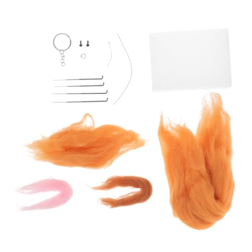 Artibetter 1 Satz Wollfilzpuppenmaterialbeutel Nadel -filzung Filzmaterial Selber Machen Filznadeln Bastelbedarf Zum Filzen Nadel -filzwerkzeuge Filz-kits Filzkit Für Anfänger Wolle von Artibetter