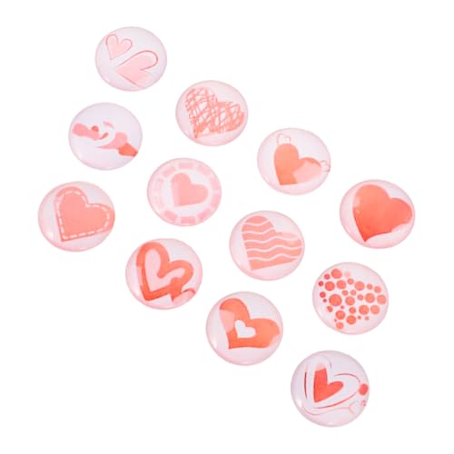 Artibetter 1 Satz Zeitstein Bookmark Book Marks Schlusselketten Armkettchen Schlüsselkette Schmuck Diy Charms-patch Glas-herz-patches Flaches Glasherz Glasflecken Kristallglas Rosa 12 Stück Artibetter 1 Satz Zeitstein Bookmark Book Marks Schlusselketten Armkettchen Schlüsselkette Schmuck Diy Charms-patch Glas-herz-patches Flaches Glasherz Glasflecken Kristallglas Rosa 12 Stück von Artibetter
