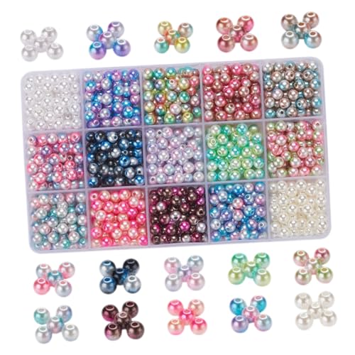 Artibetter 1 Schachtel Set zur Herstellung von Ohrringen kunststoffperlen armbandperlen schmuck machen farbig Armbänder Perlen für Schmuckhersteller lose Perlen für Haarzöpfe Plastik Colorful Artibetter 1 Schachtel Set zur Herstellung von Ohrringen kunststoffperlen armbandperlen schmuck machen farbig Armbänder Perlen für Schmuckhersteller lose Perlen für Haarzöpfe Plastik Colorful von Artibetter