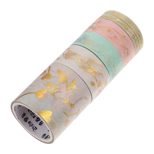 Artibetter 1 Schachtel Washi-Tape-Aufkleber Planer-Aufkleber Washi Tape -Aufkleber für das Journaling Washi-Tape-Handwerk Aufkleber zum basteln selber machen DIY Klebeband Flüsterpapier Artibetter 1 Schachtel Washi-Tape-Aufkleber Planer-Aufkleber Washi Tape -Aufkleber für das Journaling Washi-Tape-Handwerk Aufkleber zum basteln selber machen DIY Klebeband Flüsterpapier von Artibetter