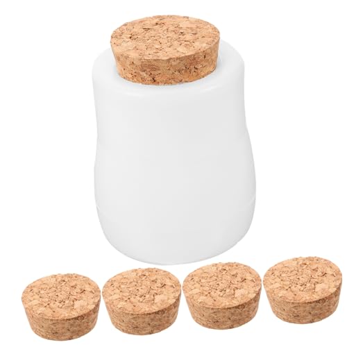 Artibetter 1 Set Holzkisten DIY Handwerk Form Silica Gel Wein Opener Sealer von Artibetter