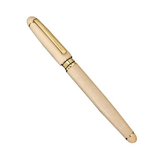Artibetter 1 Stück Natürlicher Holz Füllfederhalter Eleganter Schreibstift für Bürobedarf für Studenten und Kreative Schreibprojekte Ergonomisches Design für Angenehmes Schreiben Artibetter 1 Stück Natürlicher Holz Füllfederhalter Eleganter Schreibstift für Bürobedarf für Studenten und Kreative Schreibprojekte Ergonomisches Design für Angenehmes Schreiben von Artibetter