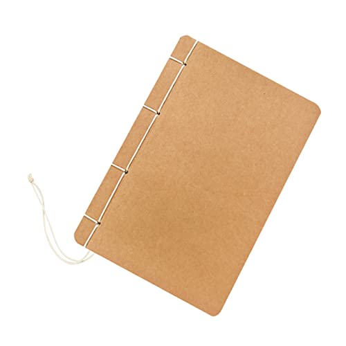 Artibetter 1 Stück Notizbuch aus Retro Kraftpapier Handgemachtes Skizzenbuch mit Leeren Diy Tagebuch für Schule und Büro Design Weiße Papierqualität Artibetter 1 Stück Notizbuch aus Retro Kraftpapier Handgemachtes Skizzenbuch mit Leeren Diy Tagebuch für Schule und Büro Design Weiße Papierqualität von Artibetter