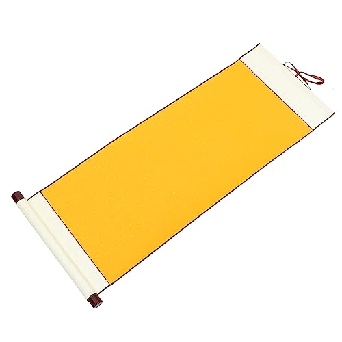 Artibetter 1 Stück Papier leere kalligraphierollen Malen scrolle Wandrolle Liste calligraphy wandverkleidung lackierpinsel leere Schriftrollen leere hängende Schriftrollen hölzern Coffee von Artibetter