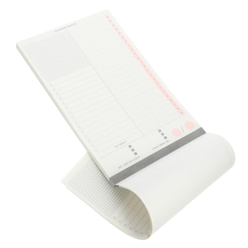 ARTIBETTER 1 Zeitplanbuch Notizbuch Täglich Veranstalter Notizbilder Planer Büro Wöchentlich Checkliste Notizblock Notizblöcke Für Den Haushalt Zubehör Planen Papier von Artibetter