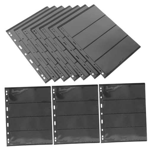 Artibetter 10 Blatt Teiliges Briefmarkenalbumlose Doppelseitige Transparente PVC Schutzseiten Langlebig Wiederverwendbar Leicht und Praktisch für Briefmarkensammler und Kartenaufbewahrung Artibetter 10 Blatt Teiliges Briefmarkenalbumlose Doppelseitige Transparente PVC Schutzseiten Langlebig Wiederverwendbar Leicht und Praktisch für Briefmarkensammler und Kartenaufbewahrung von Artibetter