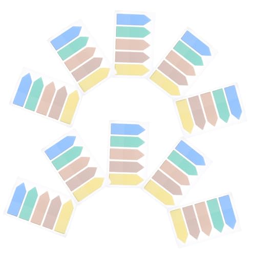 Artibetter 10 Sätze Klebe Registerkarten Pfeilform Pastellfarben Haftstreifen Buchnotizen Sticky Page Marker für Büro Schule Seitenmarkierung Langlebig Haftend Praktisch Artibetter 10 Sätze Klebe Registerkarten Pfeilform Pastellfarben Haftstreifen Buchnotizen Sticky Page Marker für Büro Schule Seitenmarkierung Langlebig Haftend Praktisch von Artibetter
