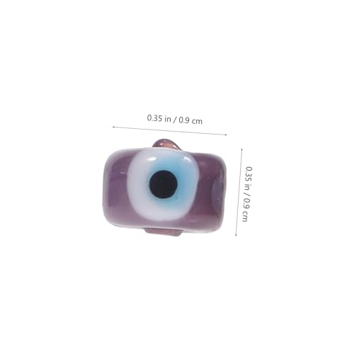 Artibetter 10 Stück Glasperlen Augenschmuck Böser Blick Perlen Charm Herstellung Perlen Emaille Damen Böser Blick Halskette Farbige Halskette Artibetter 10 Stück Glasperlen Augenschmuck Böser Blick Perlen Charm Herstellung Perlen Emaille Damen Böser Blick Halskette Farbige Halskette von Artibetter