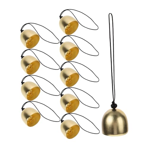 Artibetter 10 Stück Glockenanhänger Glocken Dekorationszubehör Kleines Ornament Für Rustikale Kleine Klingelglocken Türanhänger Glockenspiel Dekorative Farbe Zum Aufhängen Klingeln Artibetter 10 Stück Glockenanhänger Glocken Dekorationszubehör Kleines Ornament Für Rustikale Kleine Klingelglocken Türanhänger Glockenspiel Dekorative Farbe Zum Aufhängen Klingeln von Artibetter