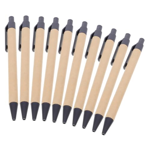 Artibetter 10 Stück Kugelschreiber Einziehbare Multifunktionsstifte für Täglichen Gebrauch Schwarze Wiederverwendbare Schreibgeräte für Schule und Büro Artibetter 10 Stück Kugelschreiber Einziehbare Multifunktionsstifte für Täglichen Gebrauch Schwarze Wiederverwendbare Schreibgeräte für Schule und Büro von Artibetter