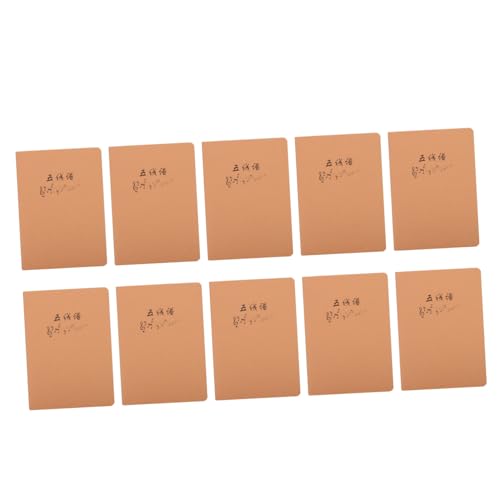Artibetter 10 Stück Mitarbeiterübungsbuch Handschriftpraxispapier Schülerhefte Hefte Für Die Schule Übungsbücher Aus Papier Notizen Machen Bücher Handschriftliche Bücher Aufgabenhefte von Artibetter