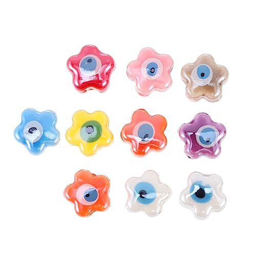 Artibetter 10 Stück Teiliges Bunte Keramikperlen mit DIY Schmuckperlen zum Auffädeln Vielseitige Bastelperlen für Armbänder Halsketten und Handwerksprojekte für Kreative Schmuckgestaltung Artibetter 10 Stück Teiliges Bunte Keramikperlen mit DIY Schmuckperlen zum Auffädeln Vielseitige Bastelperlen für Armbänder Halsketten und Handwerksprojekte für Kreative Schmuckgestaltung von Artibetter