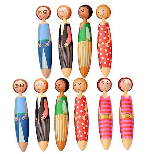 Artibetter 10 Stück Teiliges Cartoon Kugelschreiber für Schüler Lebensechte Puppen Design Stifte Glattes Praktische Schul und Schreibwaren Zufälliger Stil Artibetter 10 Stück Teiliges Cartoon Kugelschreiber für Schüler Lebensechte Puppen Design Stifte Glattes Praktische Schul und Schreibwaren Zufälliger Stil von Artibetter