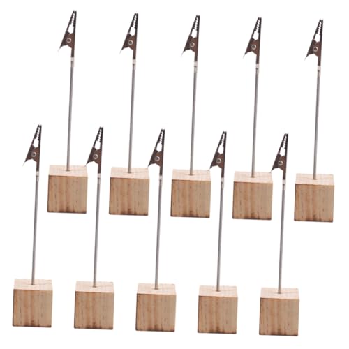 Artibetter 10 Stück Teiliges Kreative Holzklammern mit Stabilem Würfelfuß Vielseitige Tischkartenhalter für Hochzeit Party Büro für Tischnummern Visitenkarten Menükarten und Notizen Artibetter 10 Stück Teiliges Kreative Holzklammern mit Stabilem Würfelfuß Vielseitige Tischkartenhalter für Hochzeit Party Büro für Tischnummern Visitenkarten Menükarten und Notizen von Artibetter
