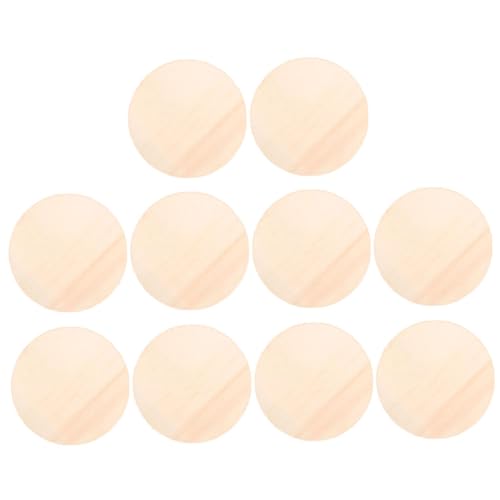 Artibetter 10 Stück Teiliges Runde Holzscheiben Naturbelassenes Holz für DIY Bastelarbeiten Glatte Oberfläche zum Bemalen Vielseitige Holzrohlinge für Kreative Handwerksprojekte und Artibetter 10 Stück Teiliges Runde Holzscheiben Naturbelassenes Holz für DIY Bastelarbeiten Glatte Oberfläche zum Bemalen Vielseitige Holzrohlinge für Kreative Handwerksprojekte und von Artibetter