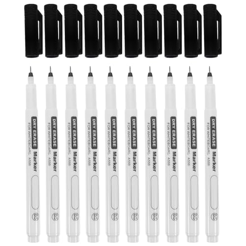 Artibetter 10 Stück Teiliges Whiteboard Marker Feine Spitze Trockene Löschbare Filzstifte für Lehrer Büro Schule Glatte Tinte Einfache Handhabung Ergonomisch Artibetter 10 Stück Teiliges Whiteboard Marker Feine Spitze Trockene Löschbare Filzstifte für Lehrer Büro Schule Glatte Tinte Einfache Handhabung Ergonomisch von Artibetter