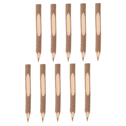 Artibetter 10 Stücke Rinde Kugelschreiber Kugelschreiber Kugelschreiber Kugelschreiber Kugelschreiber Holz von Artibetter