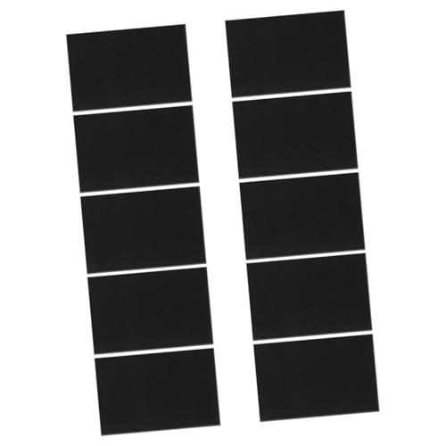 Artibetter 10-teiliges Sandkunstpapier-schleifpapier-set, Zeichenpapier, Schwarz Geschliffene Pastellpapiere Für Kinder, Weiches Öl, Pastell, 16 K von Artibetter