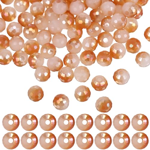 Artibetter 100 Stück 6 Mm Kristallperlen Facettierte Runde Glasperlen Lose Abstandshalter Lose Bastelperlen Für Die Schmuckherstellung Artibetter 100 Stück 6 Mm Kristallperlen Facettierte Runde Glasperlen Lose Abstandshalter Lose Bastelperlen Für Die Schmuckherstellung von Artibetter