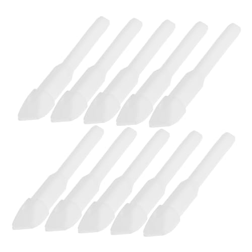 Artibetter 100 Stück Aquarellstift Ersatzstiftköpfe Marker Stift Ersatzspitzen Lackmarker Stiftspitzen Lackmarker Ersatz Marker Stylus Stiftspitzen Ersatz Stiftspitze Weißes von Artibetter