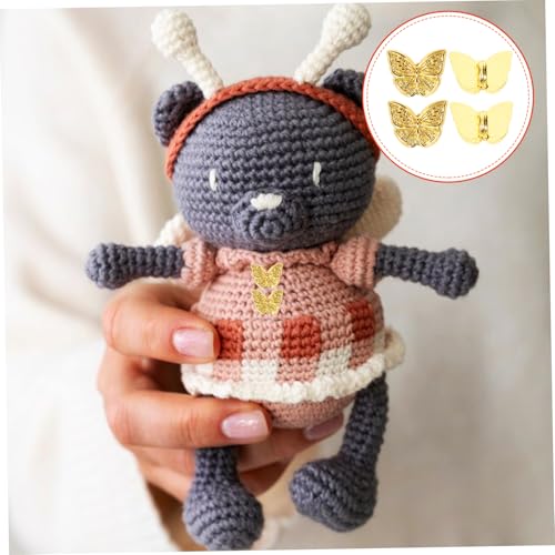 Artibetter 100 Stück DIY Puppen Kleidung Knopf Schmetterlingsknöpfe für Puppen Outfits Langlebig und Vielseitig für Nähprojekte und Dekorationen Artibetter 100 Stück DIY Puppen Kleidung Knopf Schmetterlingsknöpfe für Puppen Outfits Langlebig und Vielseitig für Nähprojekte und Dekorationen von Artibetter
