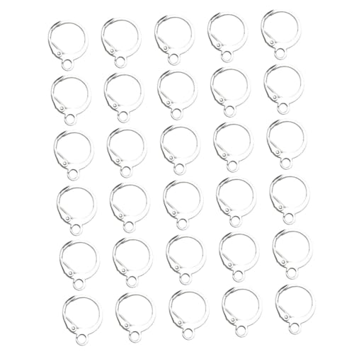 Artibetter 100 Stück Runde Hebel Ohrringhaken Diy Schmuckzubehör für Ohrringherstellung Corrosionsbeständig Elegantes Design für Mehr Selbstvertrauen für Schmuck Basteln Artibetter 100 Stück Runde Hebel Ohrringhaken Diy Schmuckzubehör für Ohrringherstellung Corrosionsbeständig Elegantes Design für Mehr Selbstvertrauen für Schmuck Basteln von Artibetter