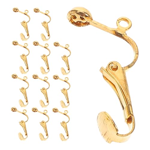 Artibetter 100 Stück Teiliges Ohrring Adapter aus Kupfer DIY Ohrring Adapter für Umwandlung von Ohrstecker zu Clip ohrringen Einfache Anwendung für Schmuckherstellung und Vielseitige Nutzung Artibetter 100 Stück Teiliges Ohrring Adapter aus Kupfer DIY Ohrring Adapter für Umwandlung von Ohrstecker zu Clip ohrringen Einfache Anwendung für Schmuckherstellung und Vielseitige Nutzung von Artibetter