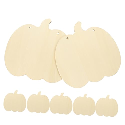 Artibetter 10Stücke Holz Kürbis Formen Unfertige Holzverzierungen für Halloween DIY Handwerk Tags zum Basteln und Dekorieren für Feste Artibetter 10Stücke Holz Kürbis Formen Unfertige Holzverzierungen für Halloween DIY Handwerk Tags zum Basteln und Dekorieren für Feste von Artibetter