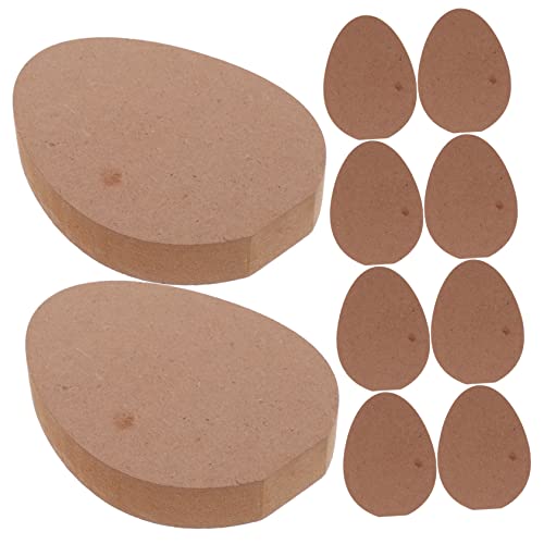Artibetter 10Stücke Holzscheiben für Unbemalte Eierscheiben zum Basteln und Bemalen Kreative Deko für Ostern Hochwertige Holzmaterialien Artibetter 10Stücke Holzscheiben für Unbemalte Eierscheiben zum Basteln und Bemalen Kreative Deko für Ostern Hochwertige Holzmaterialien von Artibetter