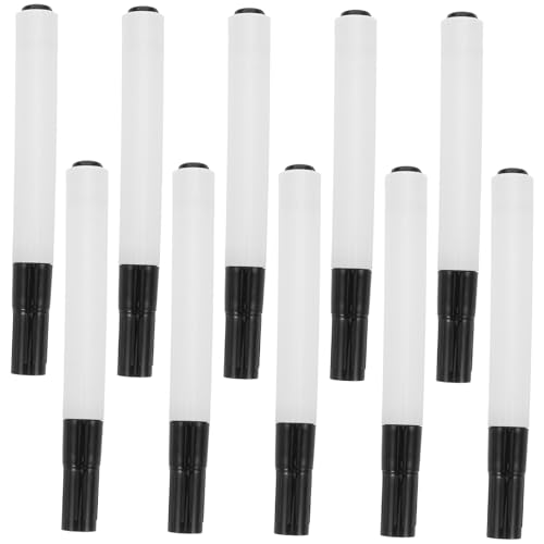 Artibetter 10Stücke Nachfüllbare Whiteboard Stifte Trocken Abwischbare Marker mit Feiner Spitze Leicht zu Löschen für Schule und Büro Müheloses Entfernen und Nachhaltige von Artibetter