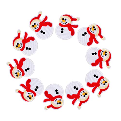 Artibetter 10Stücke Weihnachts Schneemann Stickerei Aufnäher Aufbügelbare Patches für DIY Kleidung Taschen und Dekoration Hochwertige Schneemann Applikationen für Festliche Anlässe Artibetter 10Stücke Weihnachts Schneemann Stickerei Aufnäher Aufbügelbare Patches für DIY Kleidung Taschen und Dekoration Hochwertige Schneemann Applikationen für Festliche Anlässe von Artibetter