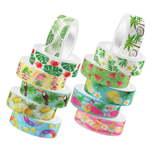 Artibetter 12 Rollen Grünes Washi-Tape Scrapbook-Klebebänder selber machen Washi-Tape-Masse Washi-tape grün Scrapbooking -Vorräte DIY Klebeband Washi -Bänder Aufkleber Artibetter 12 Rollen Grünes Washi-Tape Scrapbook-Klebebänder selber machen Washi-Tape-Masse Washi-tape grün Scrapbooking -Vorräte DIY Klebeband Washi -Bänder Aufkleber von Artibetter
