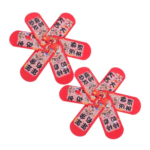 Artibetter 12 Stück Chinesische Neujahrs-glücksumhänge Rote Umschläge mit Pferde-motiv für Frühlingsfest Familienfeiern und Traditionelle Lunar-hongbao Artibetter 12 Stück Chinesische Neujahrs-glücksumhänge Rote Umschläge mit Pferde-motiv für Frühlingsfest Familienfeiern und Traditionelle Lunar-hongbao von Artibetter