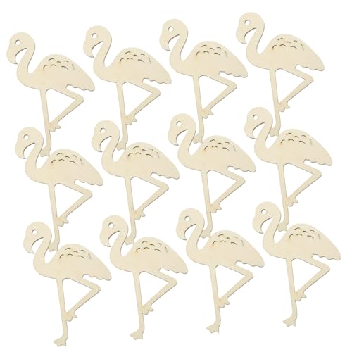 Artibetter 12 Stück Flamingo Holzstücke Diy Bastelornamente Hochwertigem Holz für Kreative Handarbeiten und Dekorationen für Partys und Hochzeiten Artibetter 12 Stück Flamingo Holzstücke Diy Bastelornamente Hochwertigem Holz für Kreative Handarbeiten und Dekorationen für Partys und Hochzeiten von Artibetter