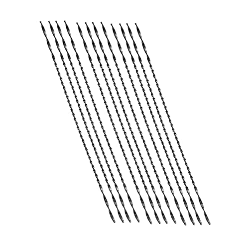 Artibetter 12 Stück Teiliges Mini U Förmiges Laubsägeblatt mit Spiralschnitt für Präzises Schnelles Schneiden Verschiedene für Unterschiedliche Materialien Einfach zu Wechseln für DIY von Artibetter