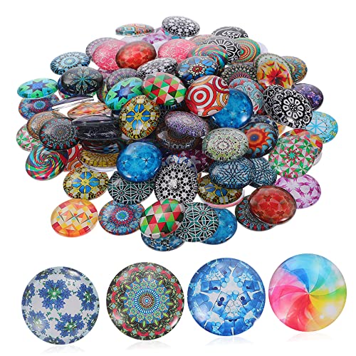 Artibetter 120 Stück Gemischte Runde Cabochons für Diy Schmuck Hochwertige Bastelmaterialien für Anhänger Ohrringe und Schlüsselanhänger Vielseitig Einsetzbar Artibetter 120 Stück Gemischte Runde Cabochons für Diy Schmuck Hochwertige Bastelmaterialien für Anhänger Ohrringe und Schlüsselanhänger Vielseitig Einsetzbar von Artibetter