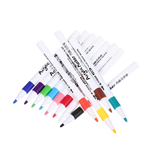 Artibetter 12Stücke Marker Stifte Graffiti Farbstifte Für Bastelprojekte Für Mehr Für Kleine Künstler Und DIY Fans von Artibetter