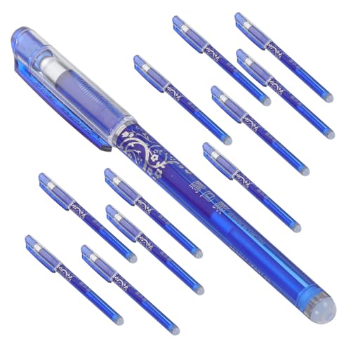 Artibetter 12Stücke Radierbare Kugelschreiber Set Blaue Wegradierbare Stifte für Schule Büro und Zuhause Notizen ohne Rückstände Ästhetische Schreibutensilien Artibetter 12Stücke Radierbare Kugelschreiber Set Blaue Wegradierbare Stifte für Schule Büro und Zuhause Notizen ohne Rückstände Ästhetische Schreibutensilien von Artibetter
