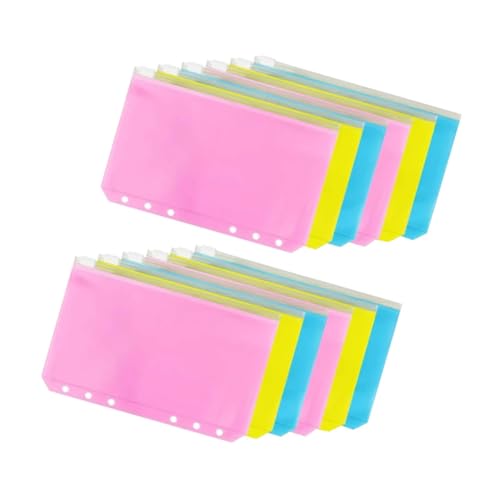Artibetter 12Stücke Reißverschluss Taschen für Dokumente Farbige Lose Aufbewahrung für Kreditkarten und für Büro und Schule Artibetter 12Stücke Reißverschluss Taschen für Dokumente Farbige Lose Aufbewahrung für Kreditkarten und für Büro und Schule von Artibetter